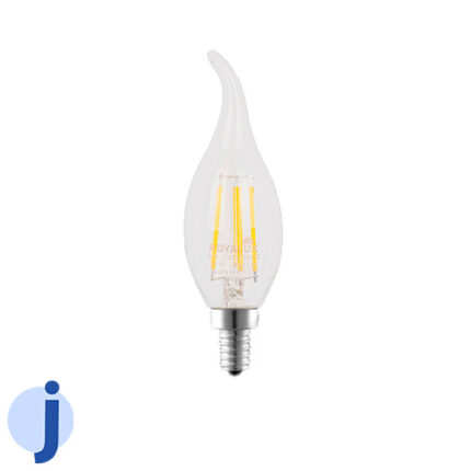 لامپ LED اشکی ۶ وات فیلامنتی E14